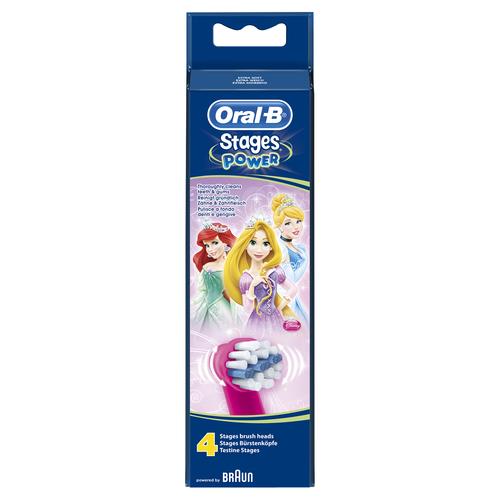 BRAUN Testine di ricarica Oral-B Kids Disney refill per spazzolini elettrici Braun 3 pezzi